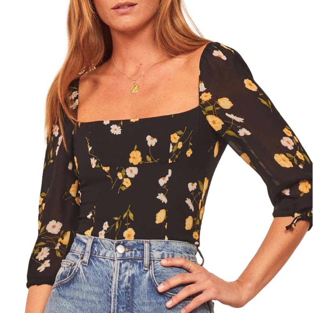 Reformation grove top - Picture 3 of 12